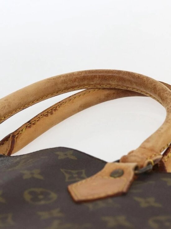 LOUIS VUITTON Monogram Sac Plat Hand Bag M51140 LV Auth BA9399 - Picture 9 of 16